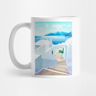 Santorini A Mug